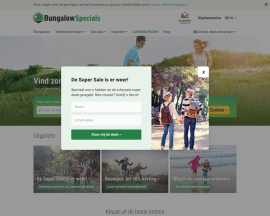 Bungalowspecials.nl Logo