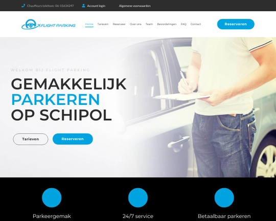 Flight-parking.nl Logo