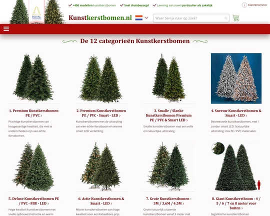 Kunstkerstbomen.nl Logo