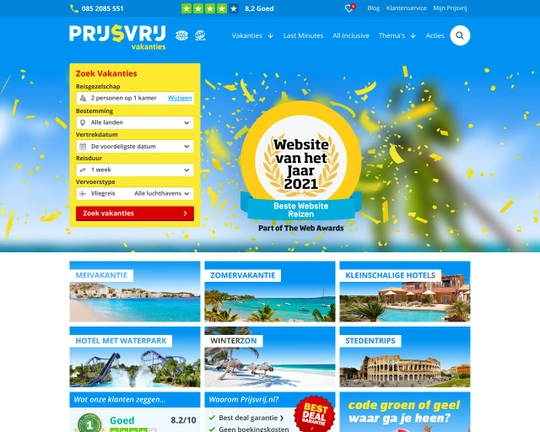 Prijsvrij.nl Logo