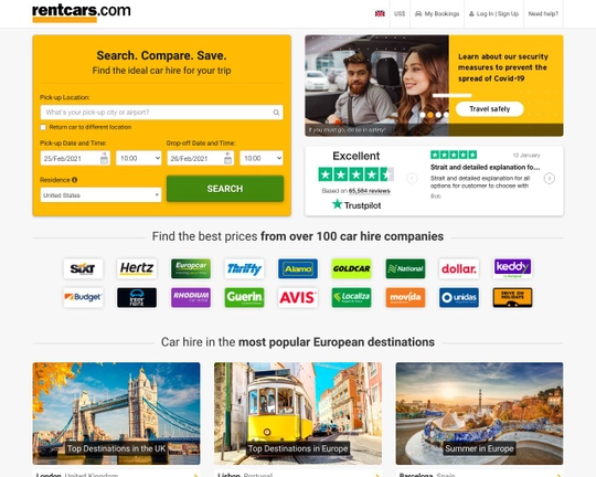 Rentcars.com Logo