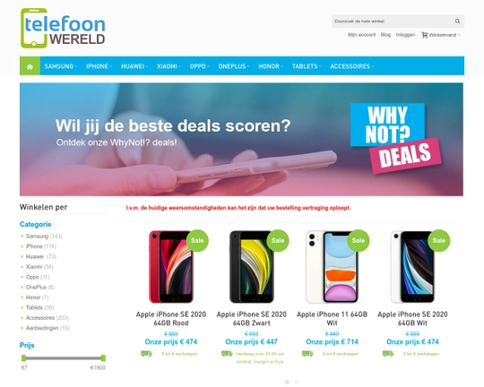 Telefoonwereld.nl Logo
